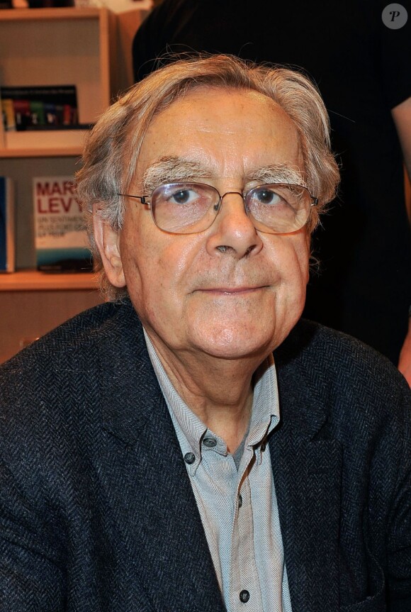 Bernard Pivot à la 33e édition du Salon Du Livre, Porte de Versailles à Paris, le 23 mars 2013.