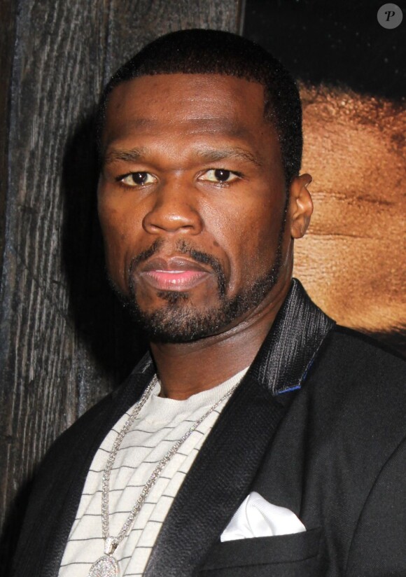 50 Cent à la première d'After Earth au Ziegfeld Theater à New York le 29 mai 2013.