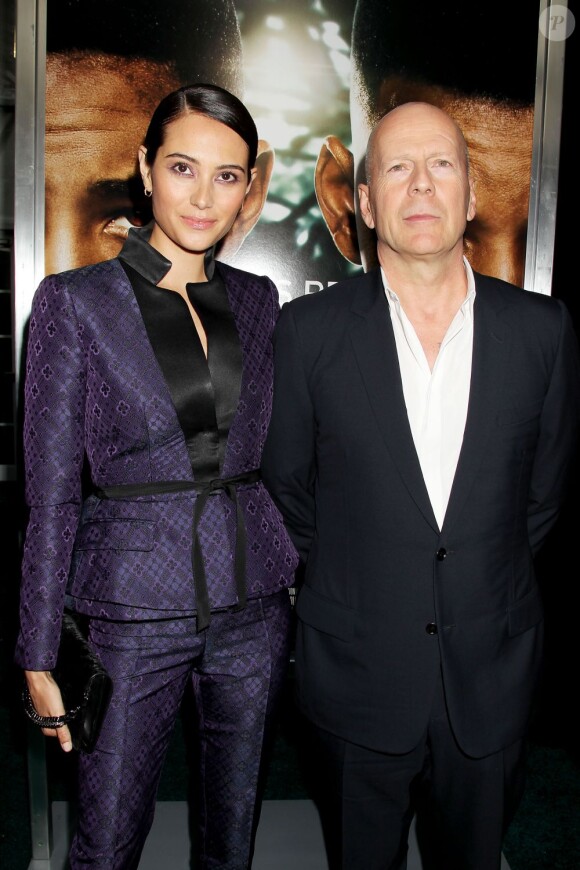Emma Heming and Bruce Willis attending the 'After Earth' premiere held at the Ziegfeld Theater in New York City, NY, USA on May 29, 2013. Photo by Dave Allocca/Startraks/ABACAPRESS.COM30/05/2013 - New York City
