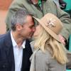 Yann Delaigue et Astrid Bard, amoureux lors du quatrième jour des Internationaux de France à Roland-Garros le 29 mai 2013