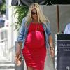 Busy Philipps, enceinte de son deuxième enfant, dans les rues de West Hollywood, le 29 mai 2013. Ce jour-là elle était particulièrement sur son 31.