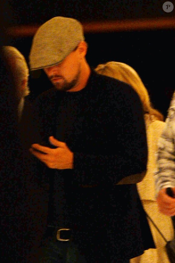 Leonardo DiCaprio lors d'une soirée au Billionaire, club de Flavio Briatore, situé au Fairmont Hotel de Monte Carlo le 24 mai 2013