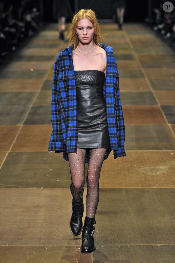 Défilé Saint Laurent Paris automne-hiver 2013/2014. Paris, le 5 mars 2013.