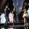 Exclusivité - Emmanuel Moire, Alizée et Tal lors de l'enregistrement de la soirée "Samedi soir on chante France Gall", diffusée ce samedi 1er juin sur TF1.