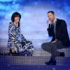 Exclusivité - Jenifer et Emmanuel Moire lors de l'enregistrement de la soirée "Samedi soir on chante France Gall", diffusée ce samedi 1er juin sur TF1.