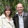 Laurent Fignon et sa femme Valérie à Roland-Garros le 29 mai 2010. 