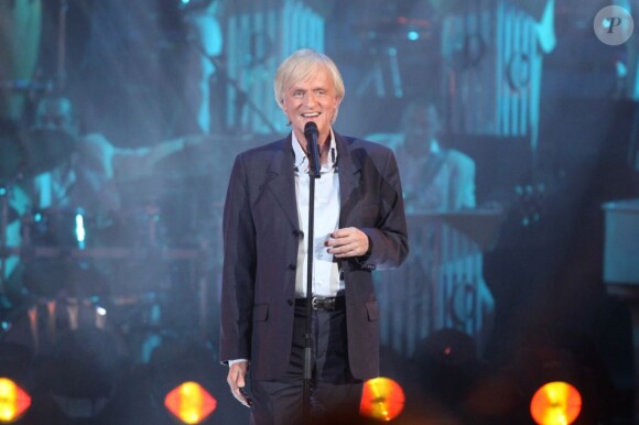 Dave lors de l'enregistrement de l'émission "Les Années bonheur" qui sera diffusée par France 2, le 8 Juin 2013.