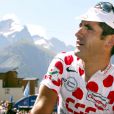 Laurent Jalabert aux Deux Alpes le 24 juillet 2002 sur le Tour de France