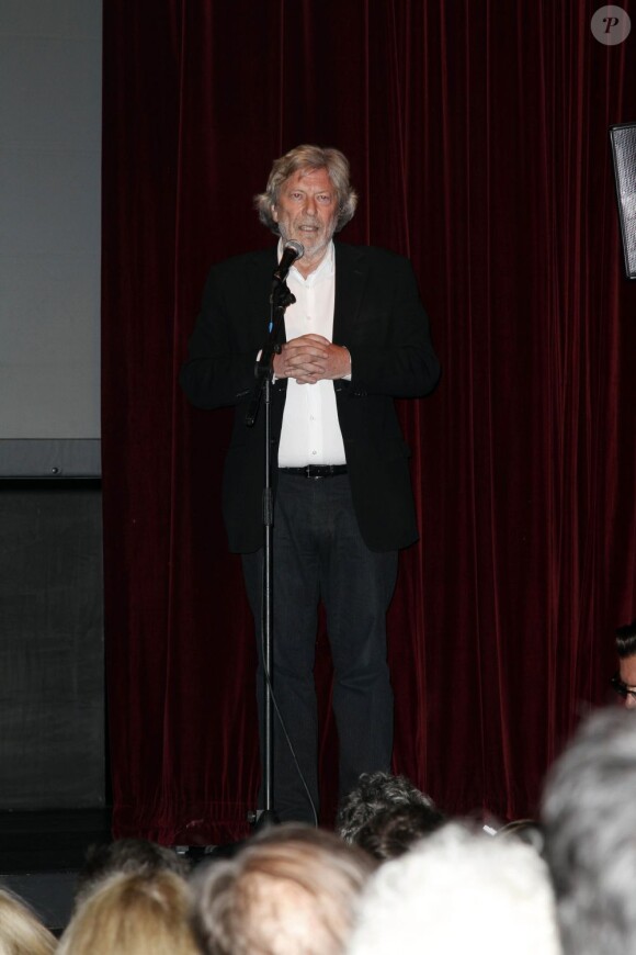 Daniel Benoin (Directeur du theatre de Nice et du theatre d'Antibes) lors de l'hommage à Antoine Bourseiller au studio des Champs-Élysées à Paris. Le 3 juin 2013.