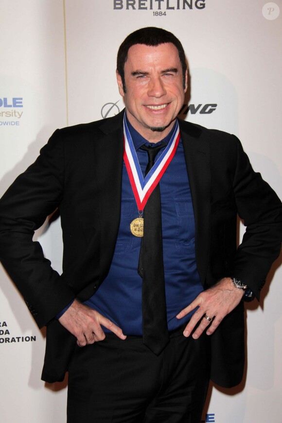 John Travolta lors de l'événement Living Legends of Aviation le 18 janvier 2013 à Beverly Hills