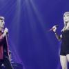 The Rolling Stones et Taylor Swift chantent "As Tears Go By" - live a Chicago, le 3 juin 2013.