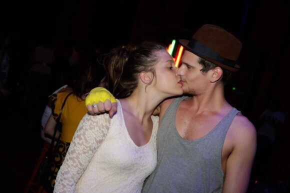 Adèle Exarchopoulos et son copain Jérémie Laheurte à la soirée Desperados à la Cité du Cinéma de Saint-Denis, le 7 juin 2013./06/2013 - Paris