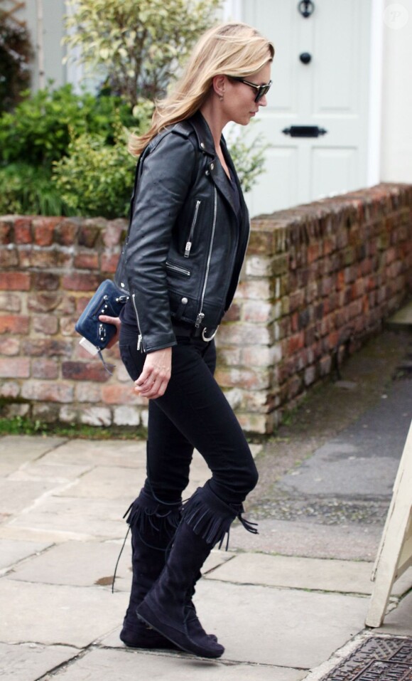 À l'image de Kate Moss les stars adoptent la tendance franges