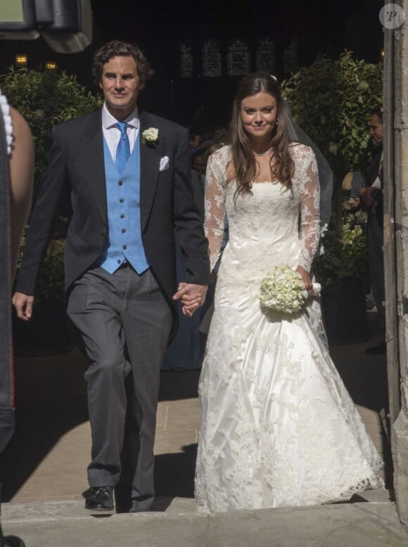 Mariage de Lady Natasha Rufus Isaacs, amie de William et cofondatrice de Beulah, et de Kate Middleton, ex-boyfriend de Rupert Finch, le 8 juin 2013 à Cirencester.