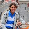 Après avoir gagné son huitième Roland-Garros, Rafael Nadal était en visite à Disneyland Paris avec sa Coupe des Mousquetaires qu'il a présenté devant un public conquis, au pied du château de la Belle au Bois Dormant le 10 juin 2013