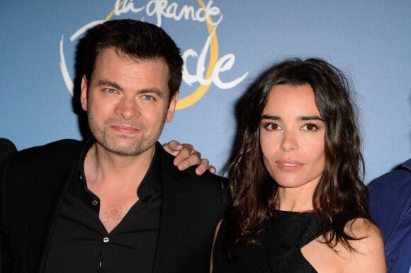Clovis Cornillac et Elodie Bouchez posent à la première du film La Grande Boucle au Gaumont Champs-Elysées à Paris, le 11 juin 2013.