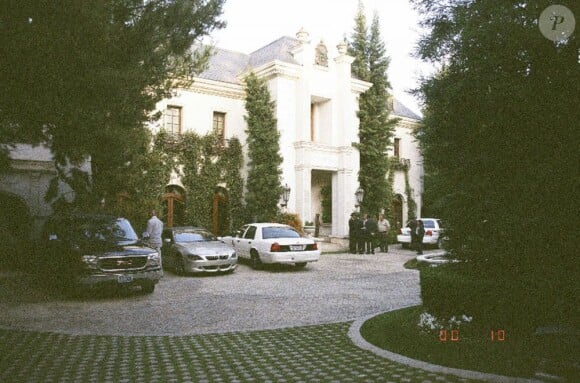 La maison de Michael Jackson à Holmby Hills (Los Angeles) où il est décédé le 25 juin 2009.