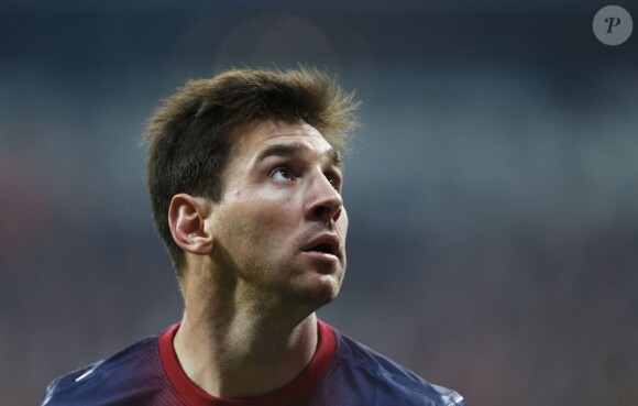 Le footballeur Lionel Messi à Munich, le 23 avril 2013.