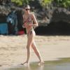 La ravissante Paige Butcher profite de la plage à Maui. Hawaï, le 12 juin 2013.