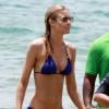 Paige Butcher, chérie d'Eddie Murphy, profite de vacances avec la famille de son conjoint à Maui. Hawaii, le 11 Juin 2013.