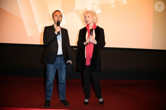 Marie-Pierre Pruvost, Sébastien Lifshitz lors du Champs-Elysées Film Festival à Paris le 13 juin 2013