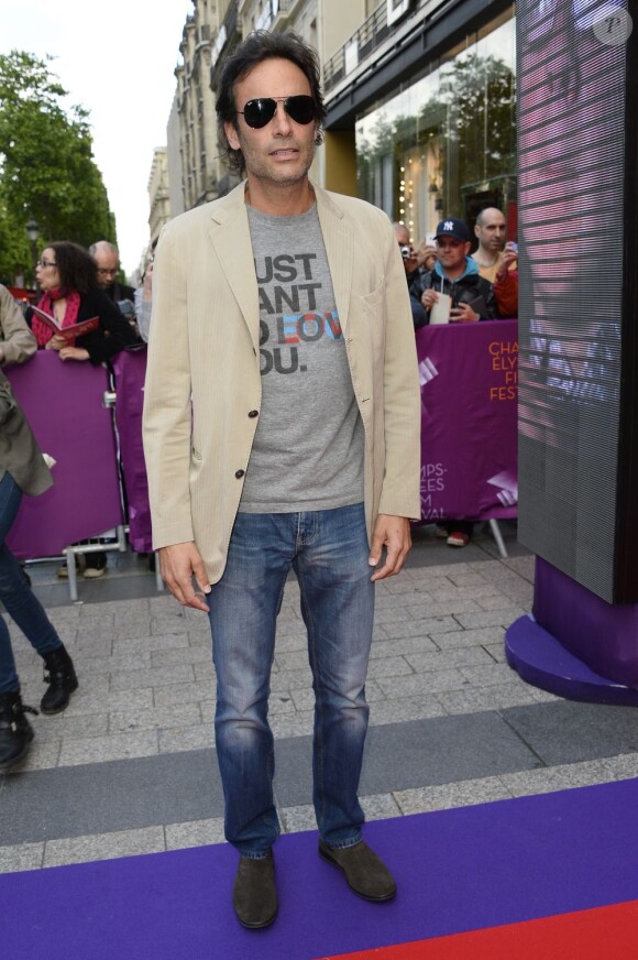 Anthony Delon lors de la soirée spéciale des Toiles enchantées, dans le cadre du Champs-Elysées Film Festival à Paris le 13 juin 2013