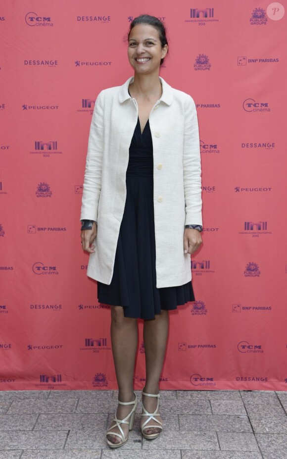 Isabelle Giordano lors de la soirée spéciale des Toiles enchantées, dans le cadre du Champs-Elysées Film Festival à Paris le 13 juin 2013