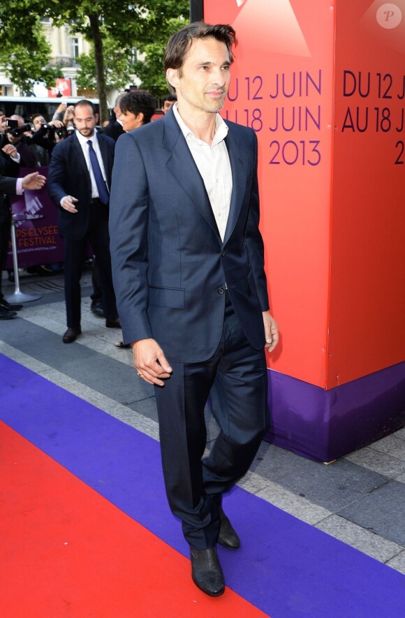 Olivier Martinez lors de la soirée spéciale des Toiles enchantées, dans le cadre du Champs-Elysées Film Festival à Paris le 13 juin 2013