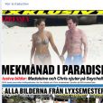 La princesse Madeleine de Suède, en bikini lors de sa lune de miel avec son mari Chris O'Neill, s'est retrouvée le 14 juin 2013, six jours après leur mariage, à la une du tabloïd  Expressen . Sa réaction ne s'est pas fait attendre.