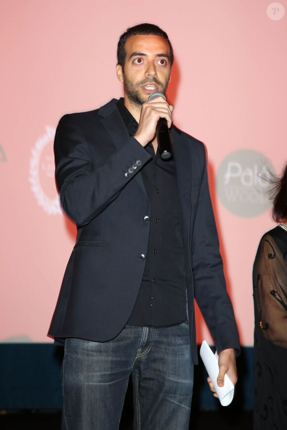 Tarek Boudali - Projection du film Paris à tout prix, lors du Champs-Elysées Film Festival au Cinéma Publicis à Paris. Le 14 juin 2013.