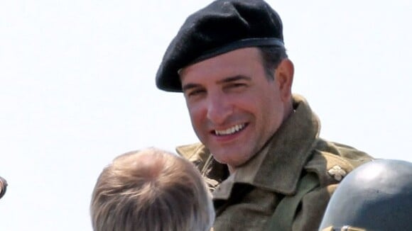 Jean Dujardin dans The Monuments Men de George Clooney : Images du tournage