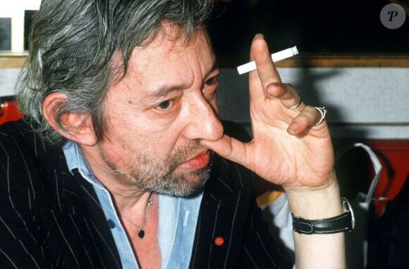 Serge Gainsbourg, en septembre 1987 à Paris.