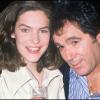 Claude Nougaro et sa fille Cécile, le 8 décembre 1987.