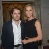 Exclusif - Laurence Ferrari et son mari Renaud Capuçon à la soirée de lancement de la saison estivale du Grand-Hôtel du Cap-Ferrat à l'Hôtel de Vendôme à Paris, le 18 juin 2013.