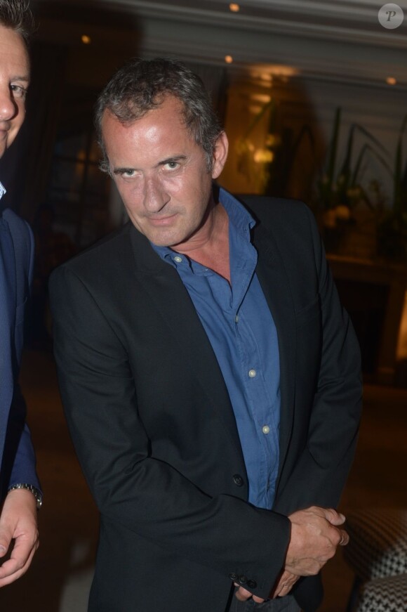 Exclusif - Christophe Dechavanne à la soirée de lancement de la saison estivale du Grand-Hôtel du Cap-Ferrat à l'Hôtel de Vendôme à Paris, le 18 juin 2013.