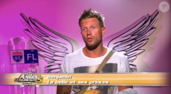 Benjamin dans Les Anges de la télé-réalité 5 sur NRJ 12 le mercredi 19 juin 2013