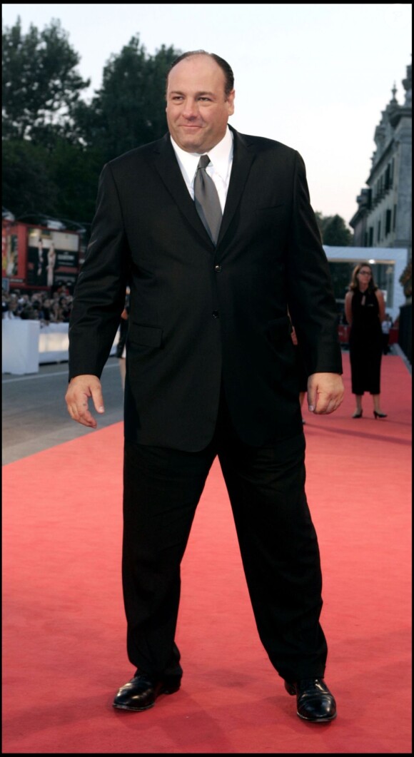 James Gandolfini à Venise en 2005.