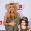 Rachel Zoe et son fils Skyler à Los Angeles, le 27 avril 2013.