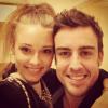 Fernando Alonso et sa compagne Dasha Kapustina le 23 mai 2013.