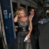 Kate Moss quitte le Café de Paris après une soirée au profit de la Hoping Foundation. Londres, le 20 juin 2013.