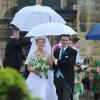 Mariage de Thomas van Straubenzee et de Lady Melissa, fille du duc de Northumberland à Alnwick en Angleterre le 22 juin 2013