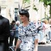 Pippa Middleton lors du mariage de Lady Melissa, fille du duc de Northumberland, et de Thomas van Straubenzee à Alnwick en Angleterre le 22 juin 2013