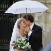Lady Melissa Percy et Thomas Van Straubenzee lors de leur mariage à Alnwick en Angleterre le 22 juin 2013