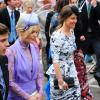 Pippa Middleton lors du mariage de Lady Melissa, fille du duc de Northumberland, et de Thomas van Straubenzee à Alnwick en Angleterre le 22 juin 2013