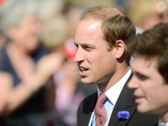 The Duc de Cambridge, William, lors du mariage de Lady Melissa, fille du duc de Northumberland, et de Thomas van Straubenzee à Alnwick en Angleterre le 22 juin 2013