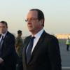 François Hollande arrive à Doha pour une visite officielle au Qatar le 22 juin 2013.