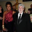 Mellody Hobson et George Lucas lors des Governors Awards à Los Angeles le 13 novembre 2010