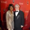 George Lucas et Mellody Hobson lors du Gala du Time à New York le 8 mai 2007