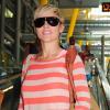Elsa Pataky arrive à l'aéroport de Madrid, le 20 juin 2013.