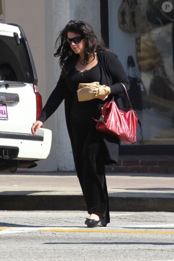 Monica Lewinsky à Los Angeles, le 7 mars 2009.